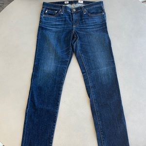 AG skinny leg jeans. The Stilt cigarette leg